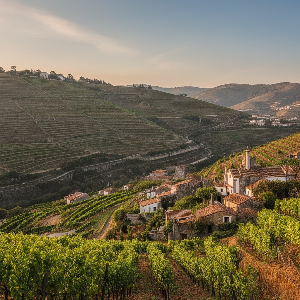 AI-generated illustration of Douro Demarcated Region