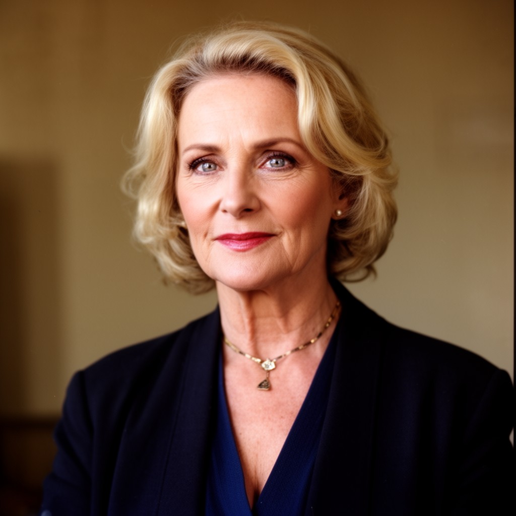 AI-generated illustration of Diane Ladd