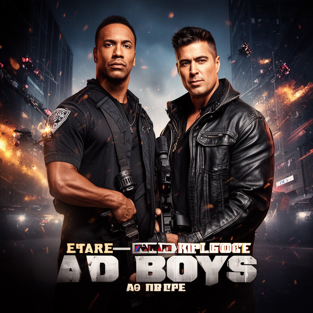 AI-generated illustration of Bad Boys for Life