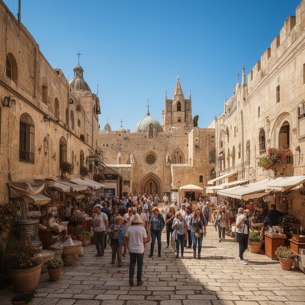 AI-generated illustration of Christian Quarter