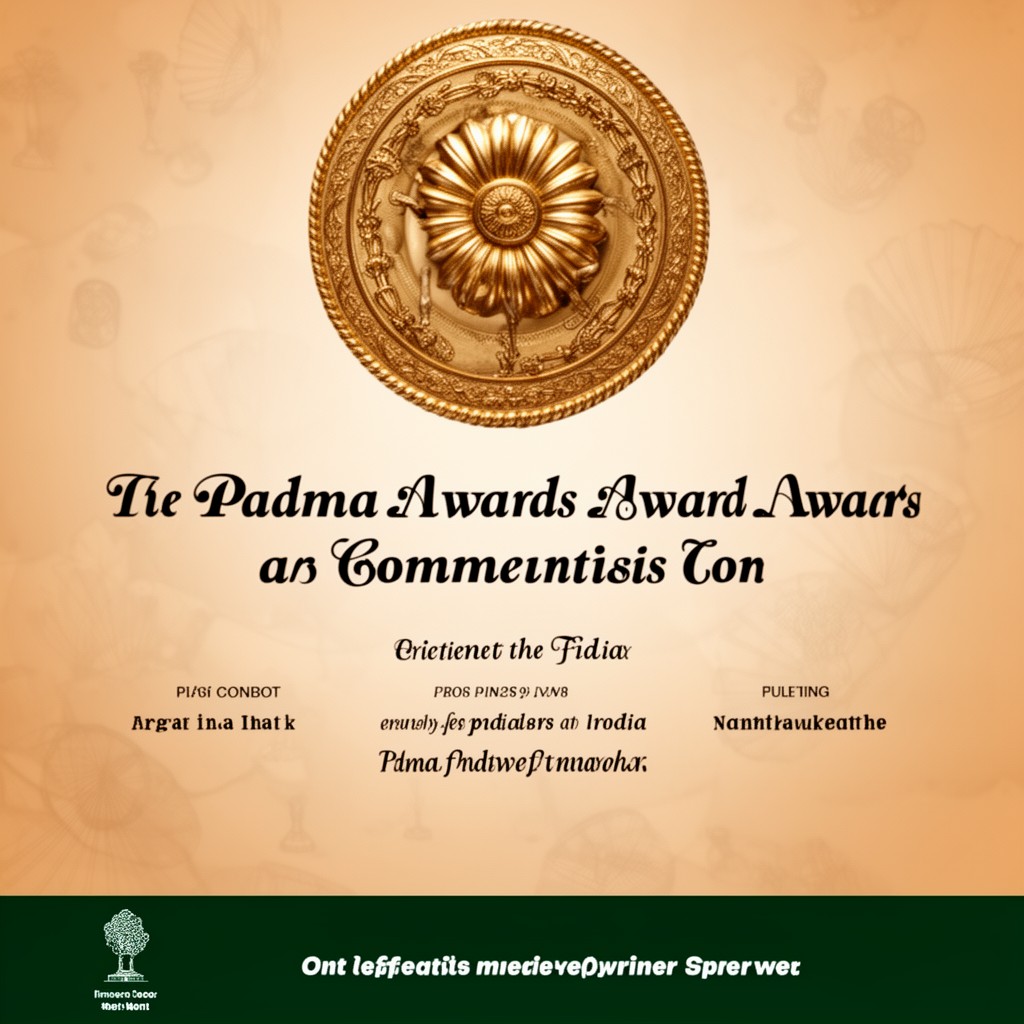 AI-generated illustration of Padma Awards Committee