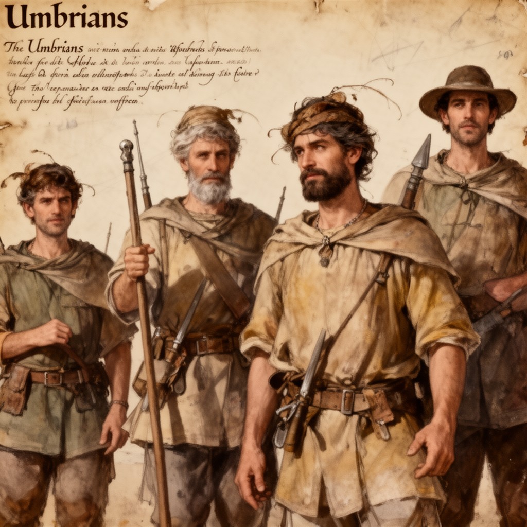 AI-generated illustration of Umbrians