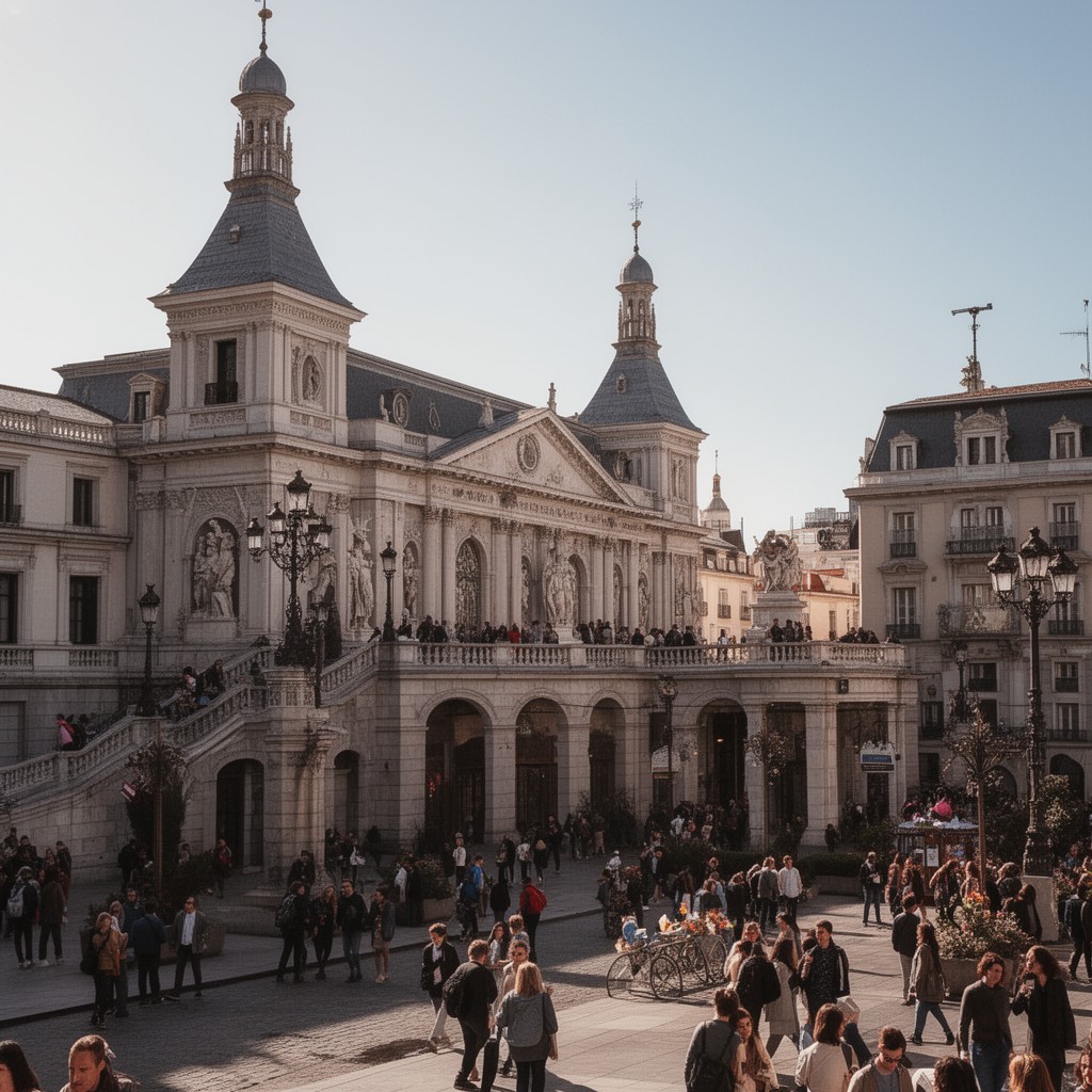 AI-generated illustration of Jerónimos
