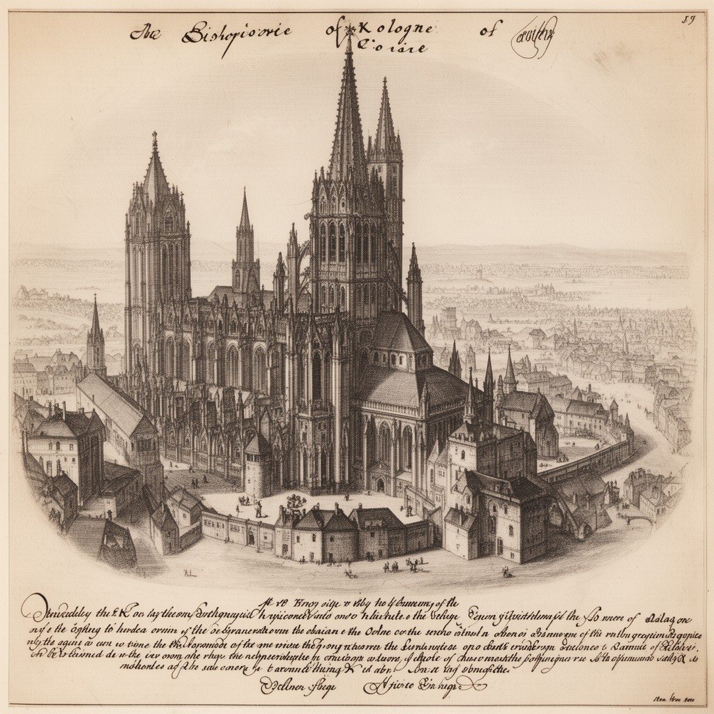 AI-generated illustration of Bishopric of Cologne