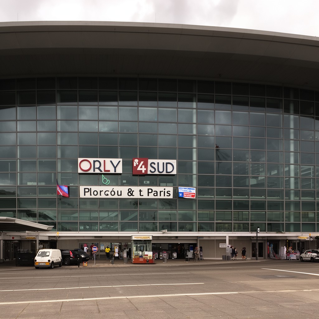 AI-generated illustration of Orly Sud