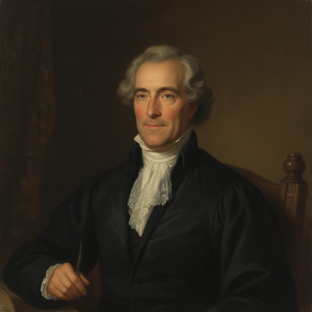 AI-generated illustration of Samuel Dudley