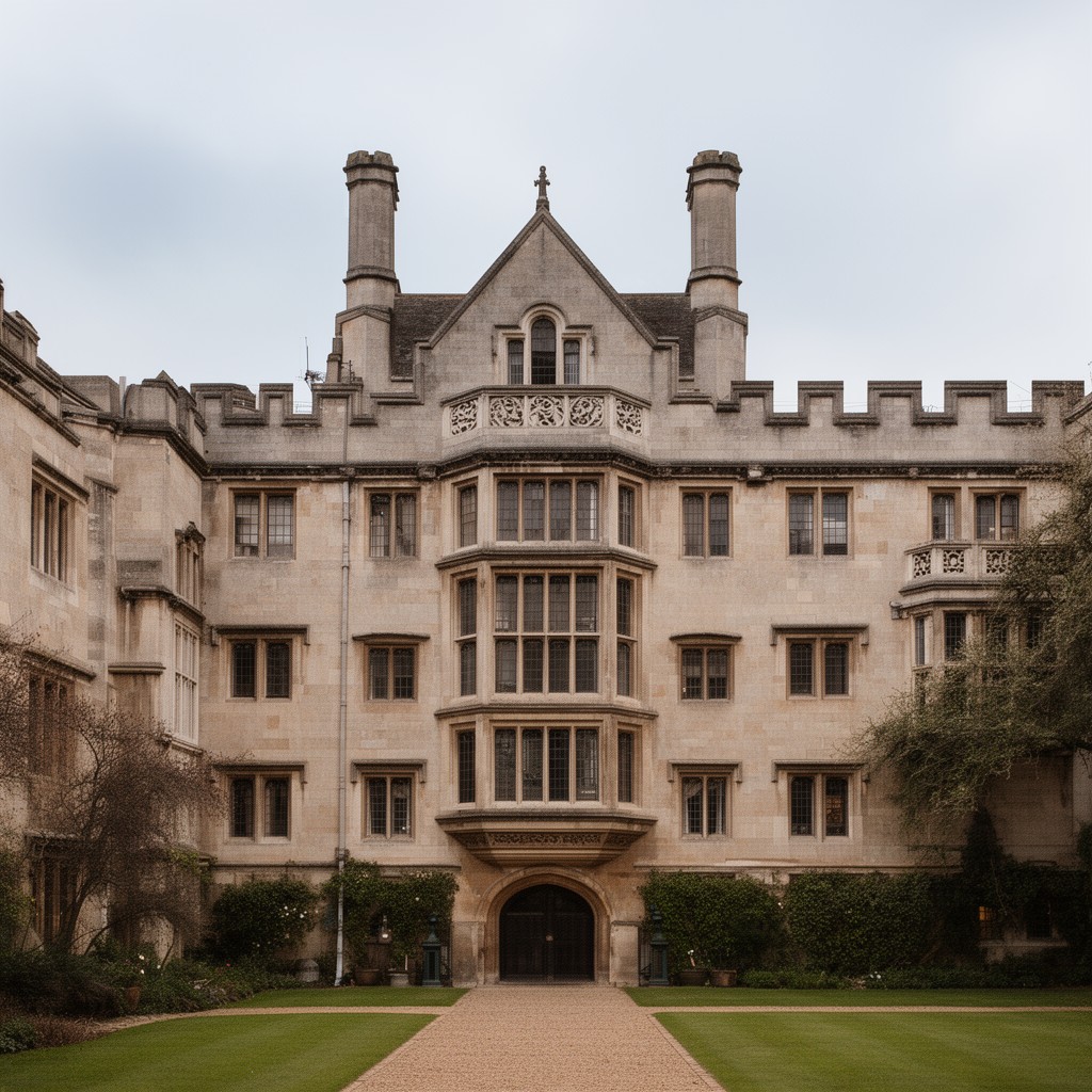 AI-generated illustration of Fellows' Building