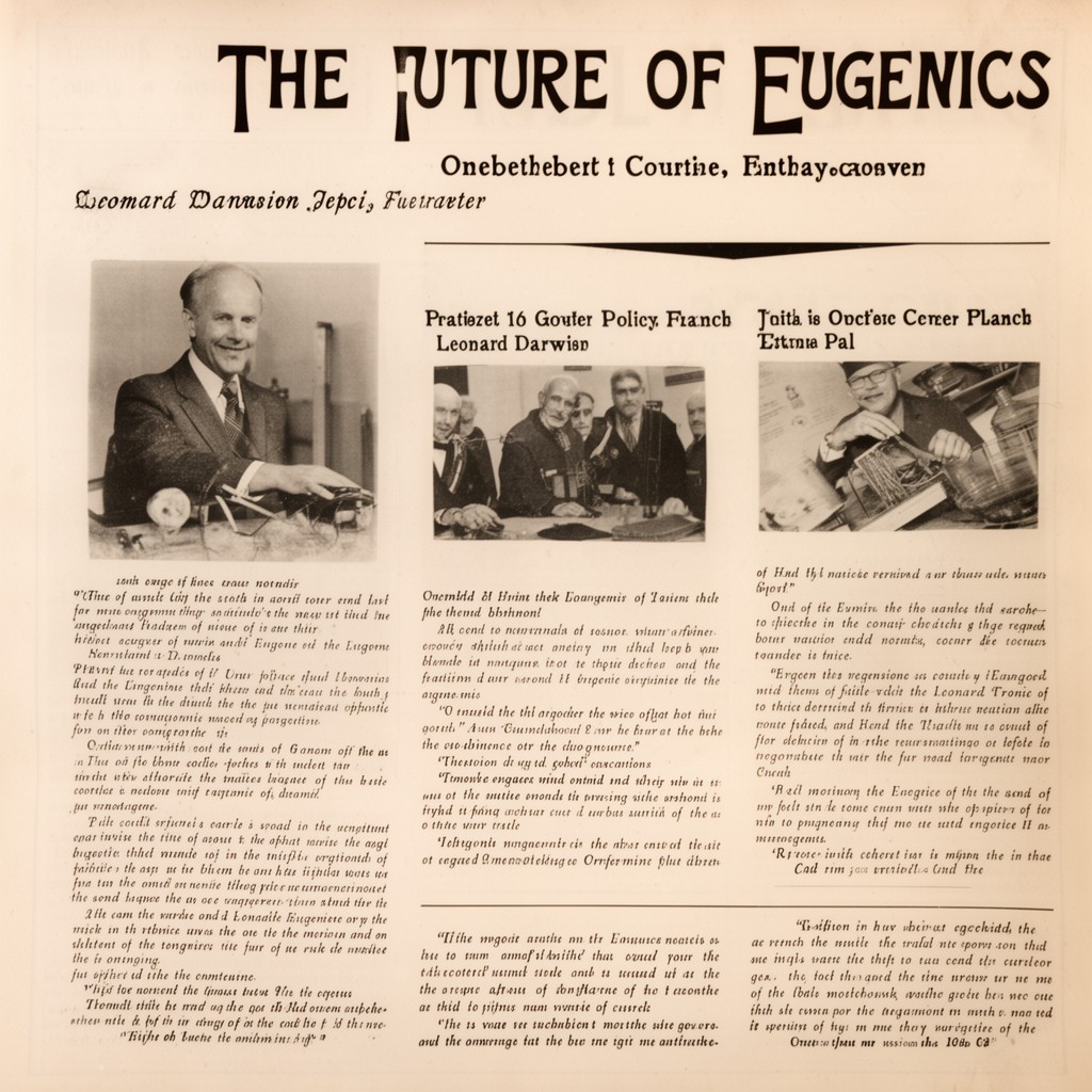 AI-generated illustration of The Future of Eugenics