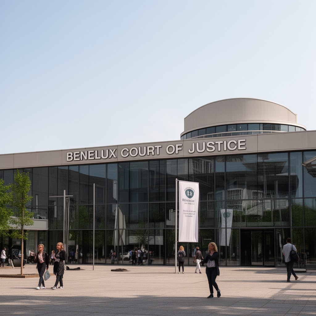 AI-generated illustration of Benelux Court of Justice
