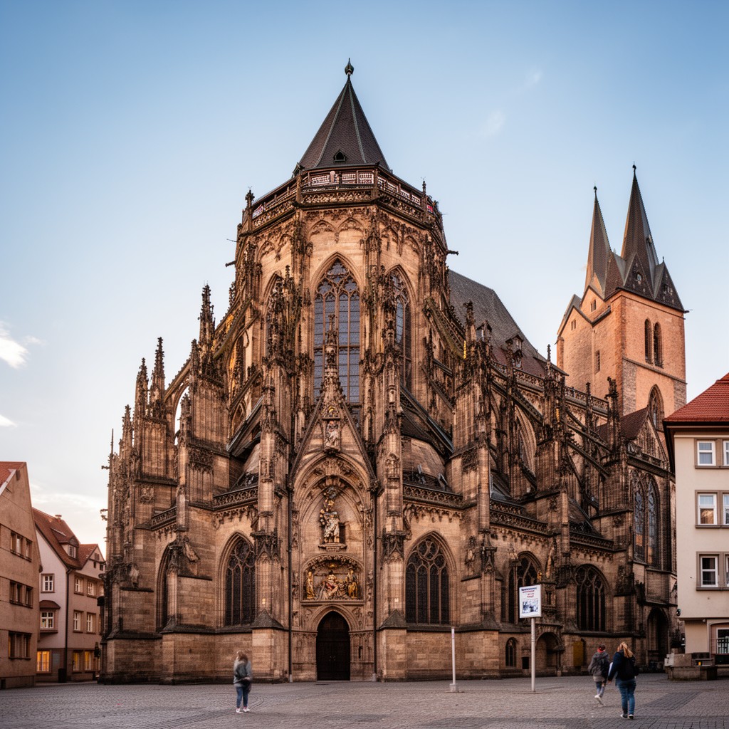 AI-generated illustration of St. Sebaldus Church