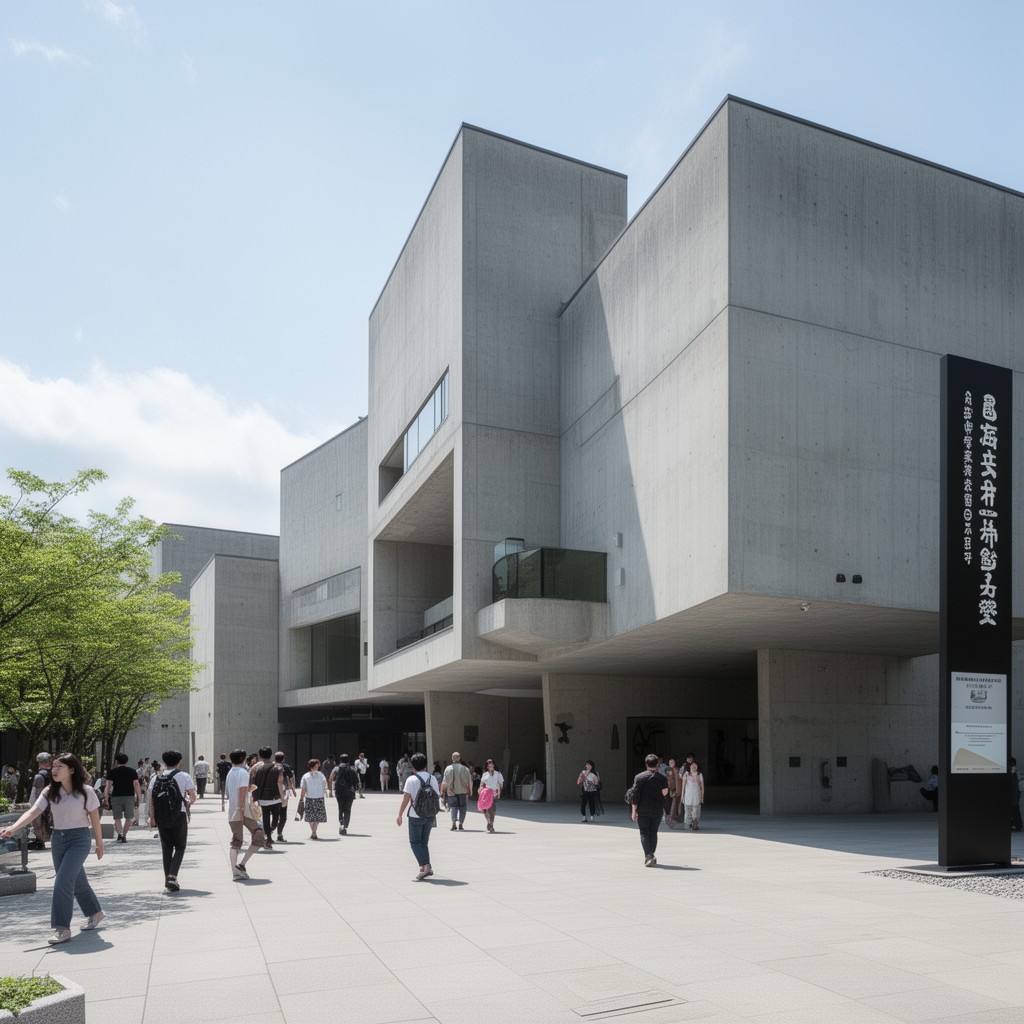 AI-generated illustration of Shimane Museum of Ancient Izumo