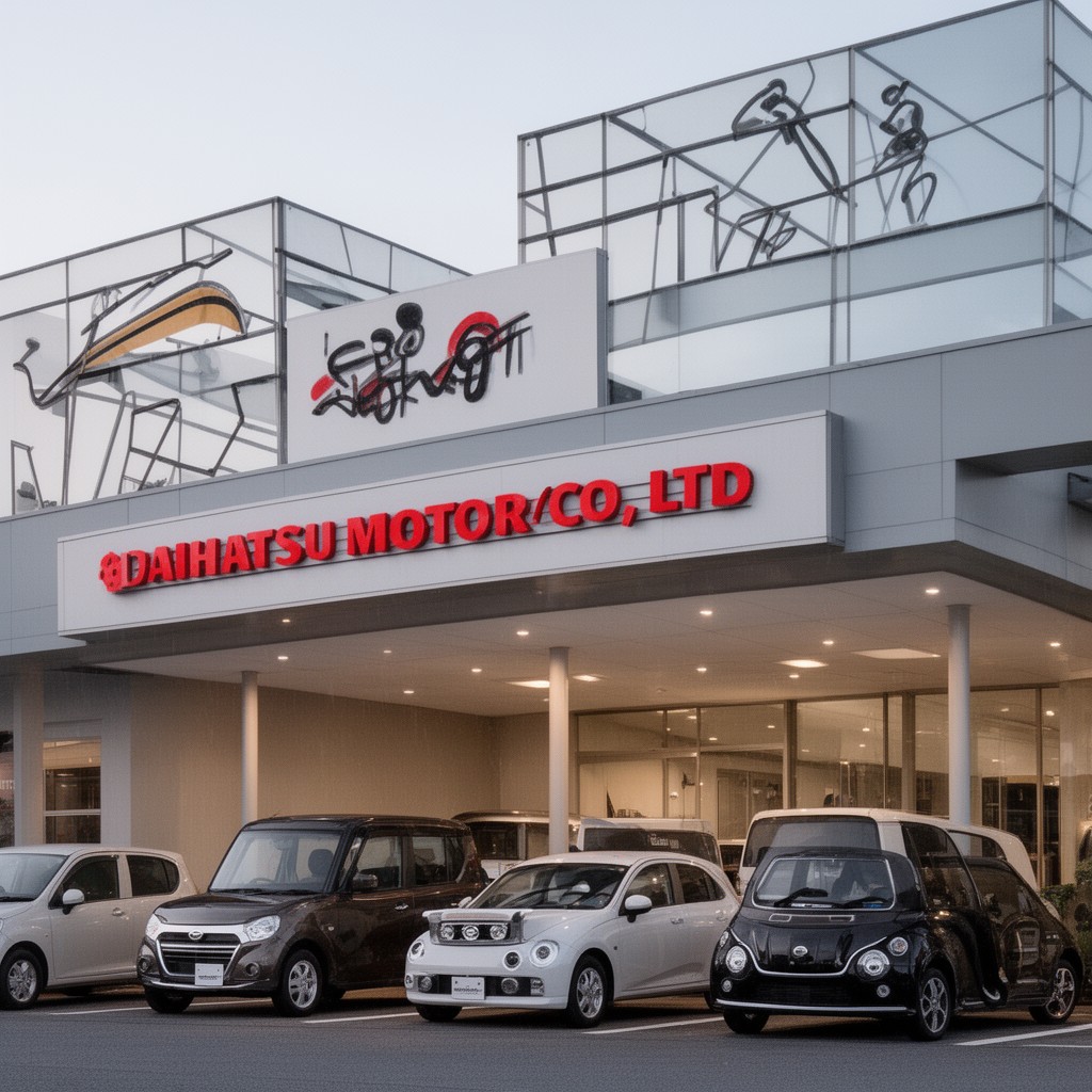 AI-generated illustration of Daihatsu Motor Co., Ltd.