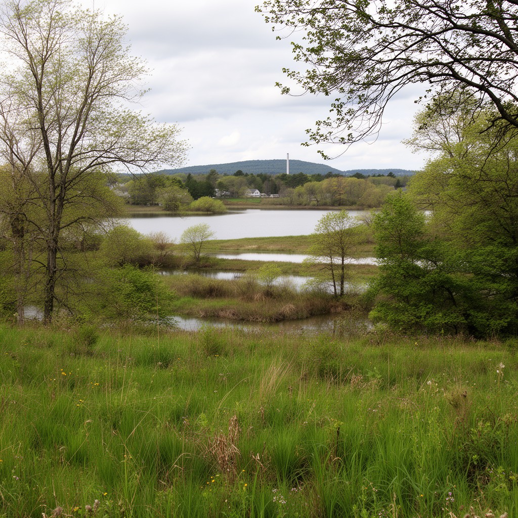 AI-generated illustration of Rock Meadow Conservation Area