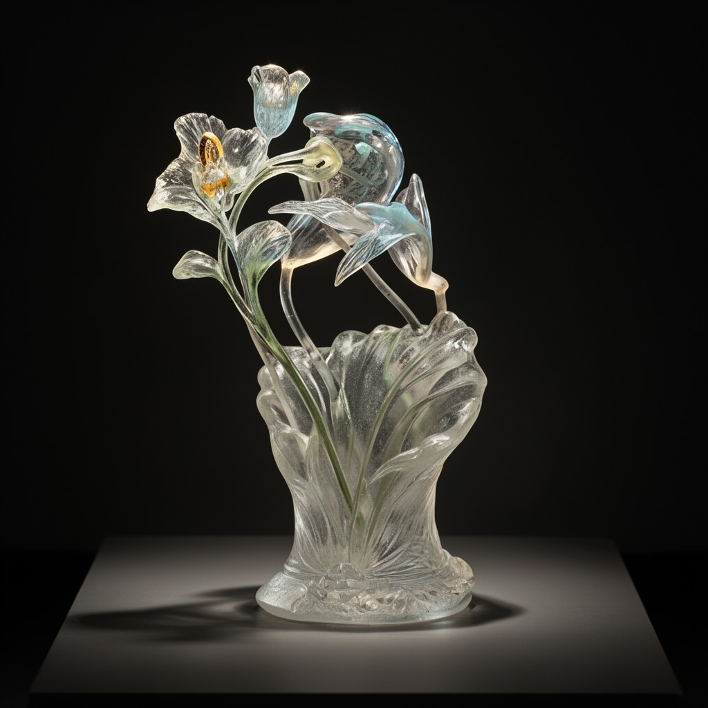 AI-generated illustration of René Lalique