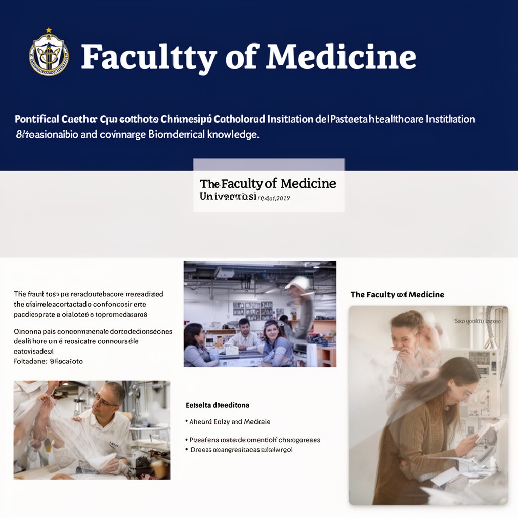 AI-generated illustration of Faculty of Medicine