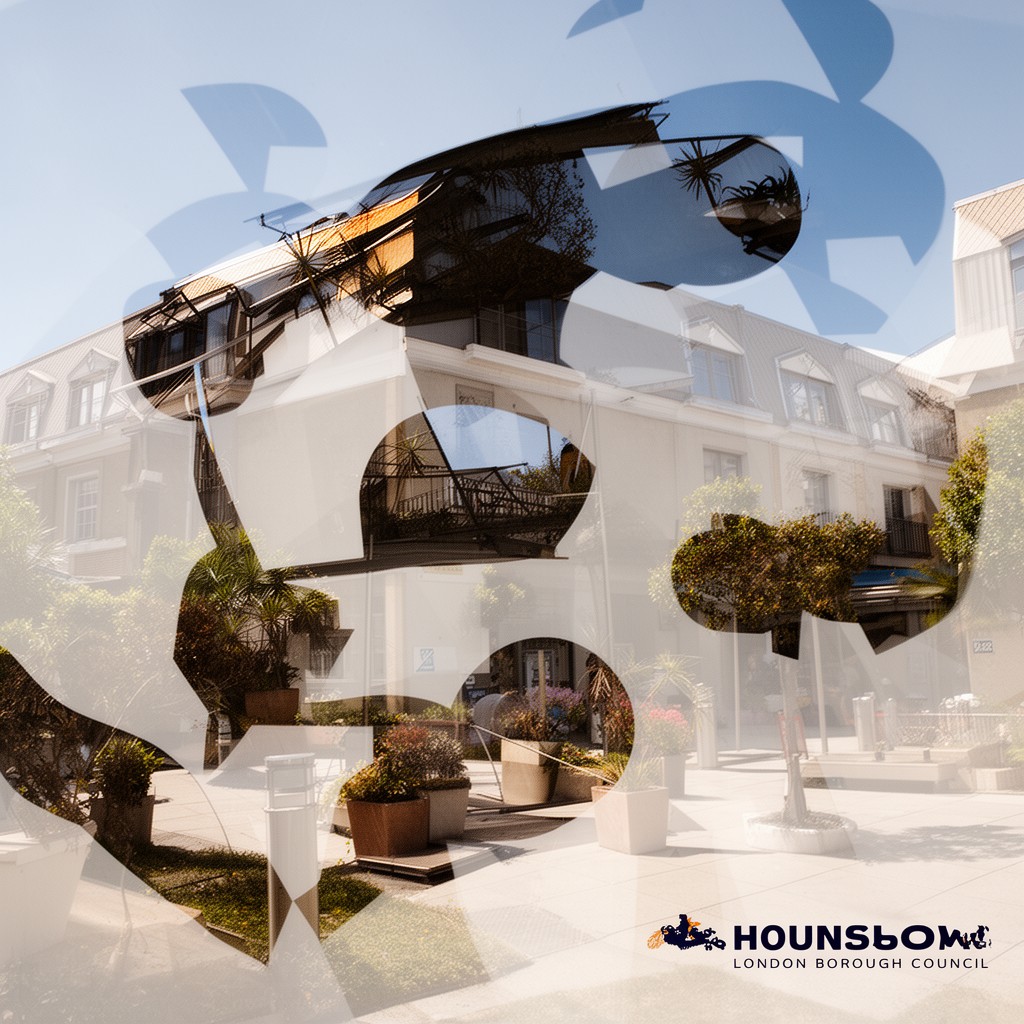 AI-generated illustration of Hounslow London Borough Council