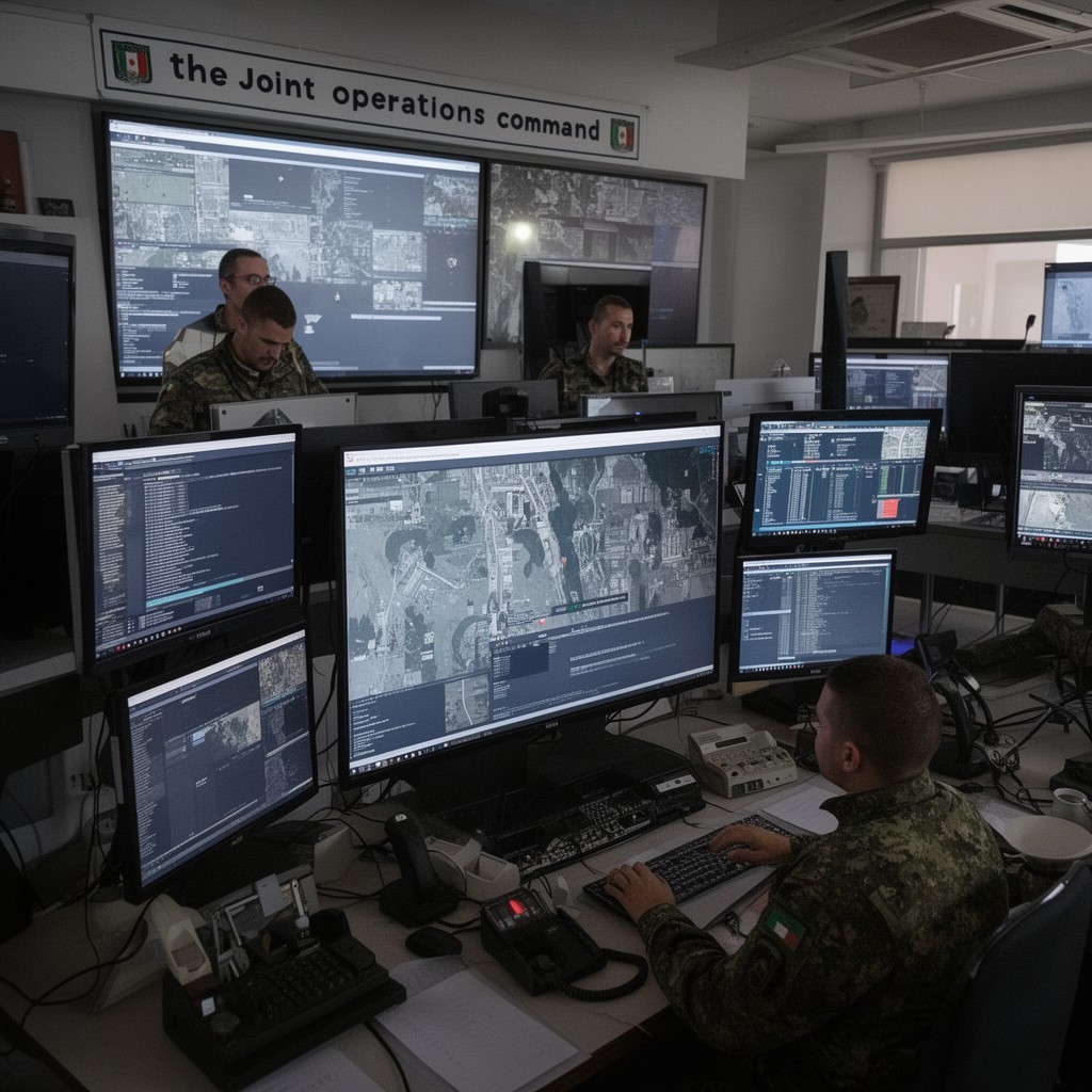 AI-generated illustration of Joint Operations Command