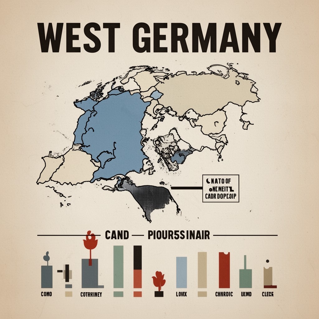 AI-generated illustration of West Germany