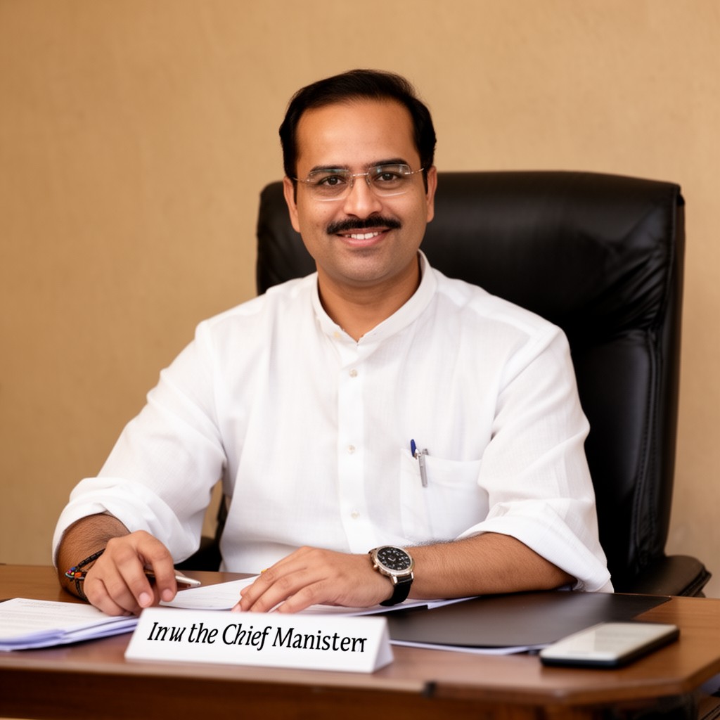 AI-generated illustration of Chief Minister of Haryana