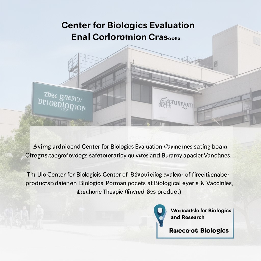 AI-generated illustration of Center for Biologics Evaluation and Research