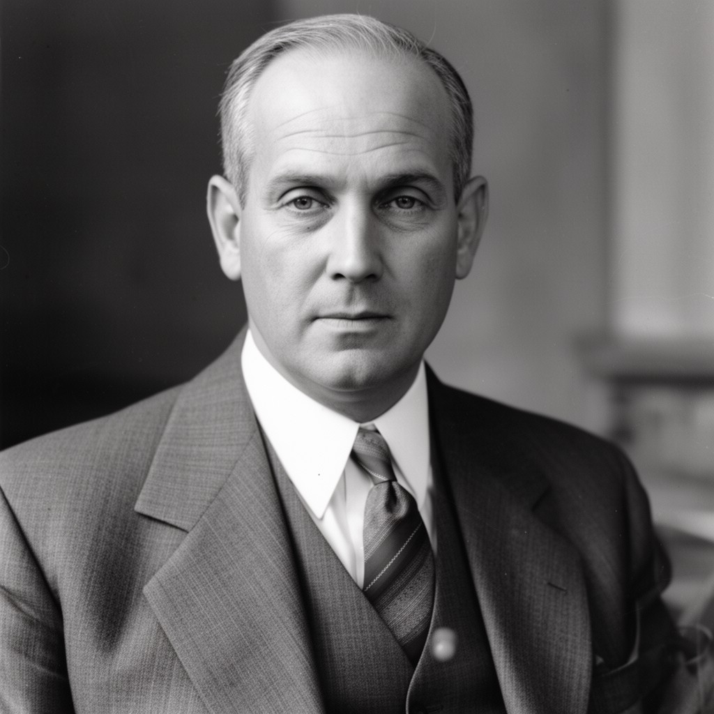 AI-generated illustration of Daniel François Malan