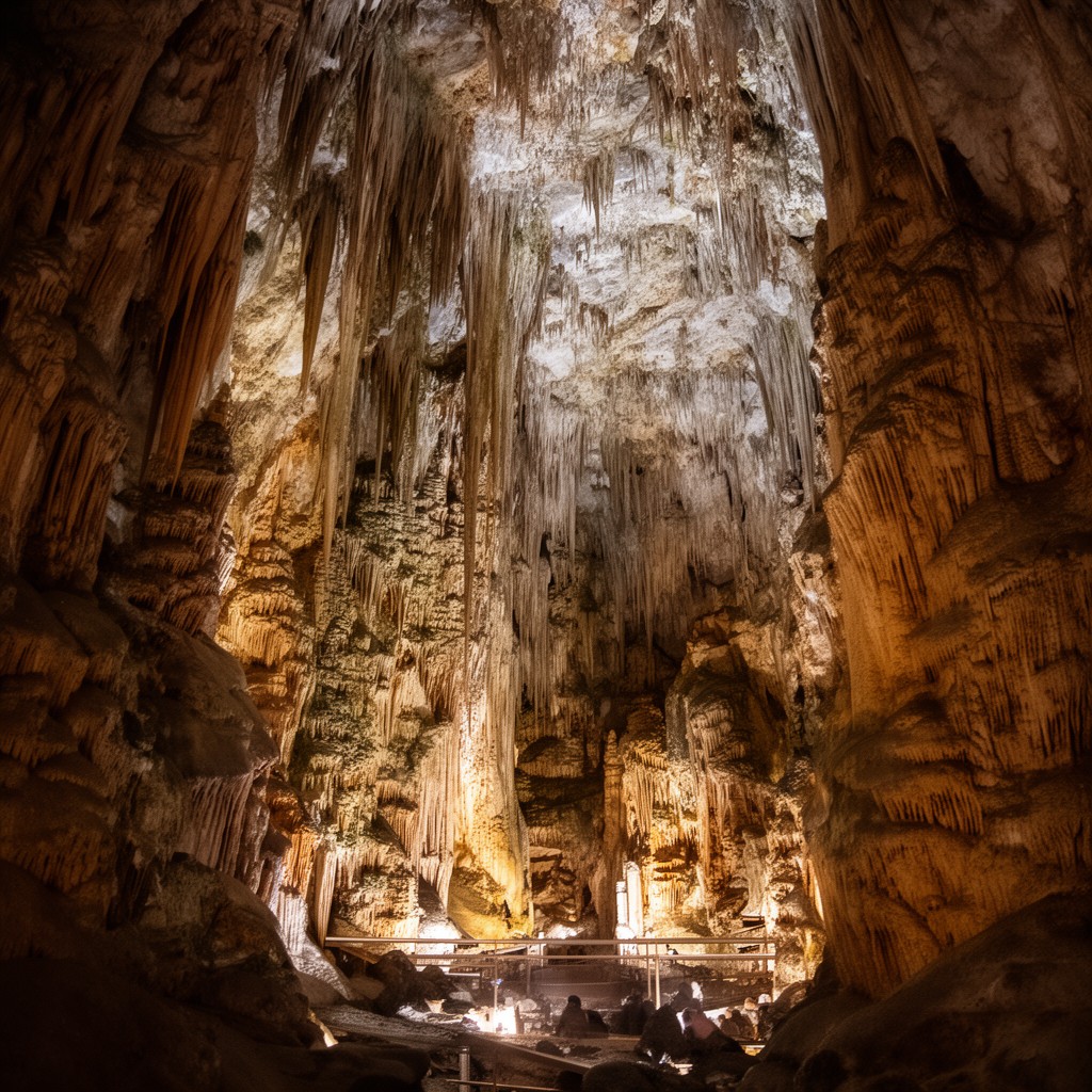 AI-generated illustration of Luray Caverns