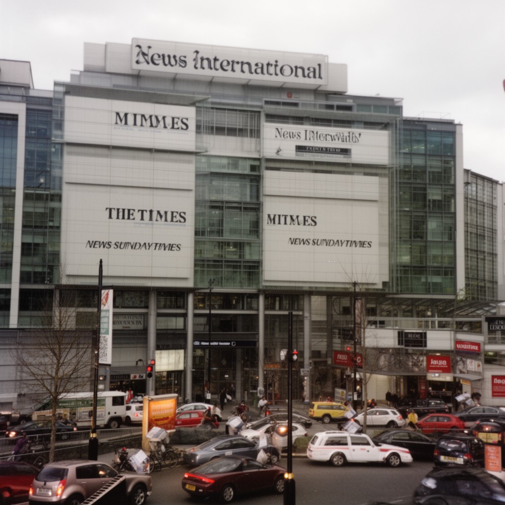 AI-generated illustration of News International