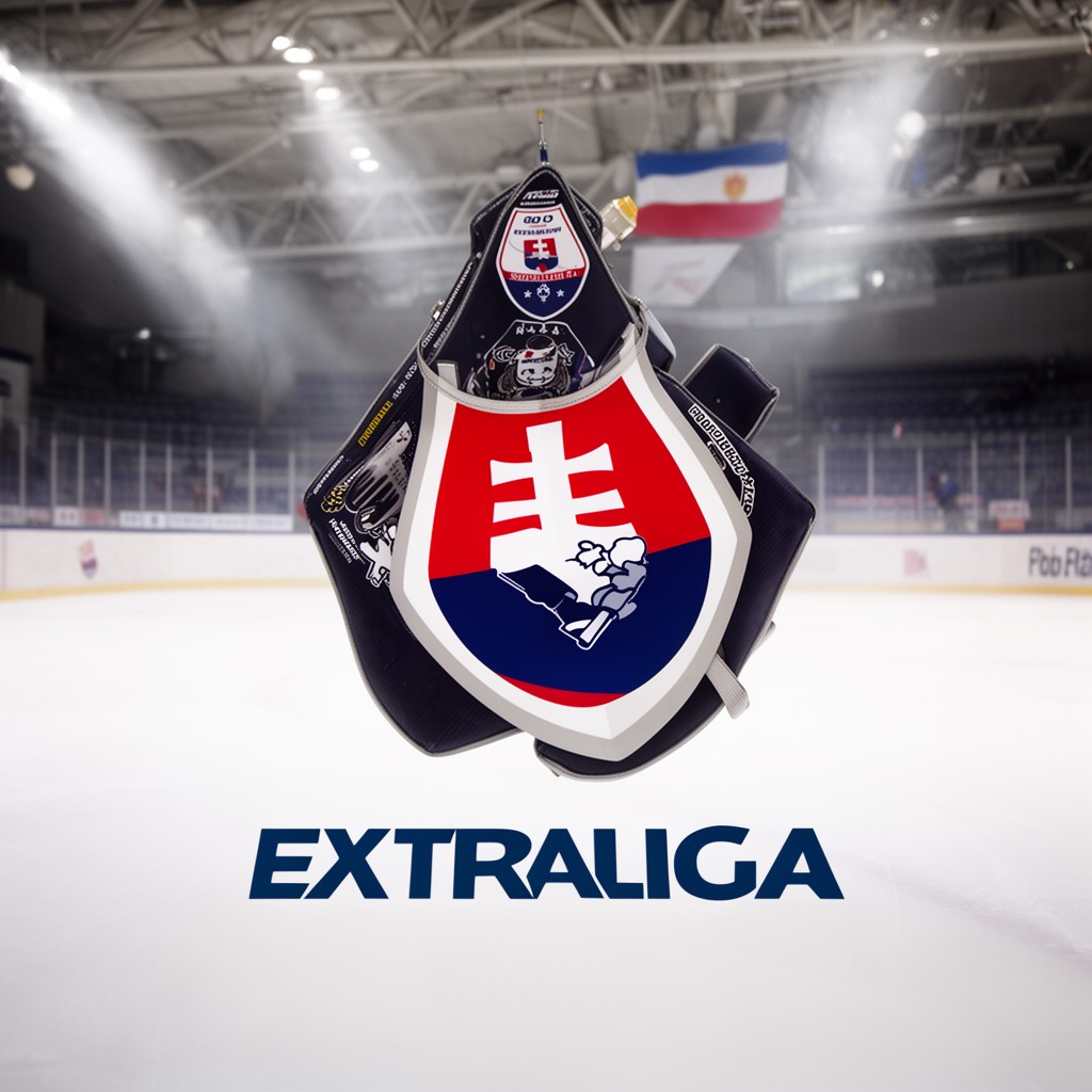 AI-generated illustration of Slovak Extraliga