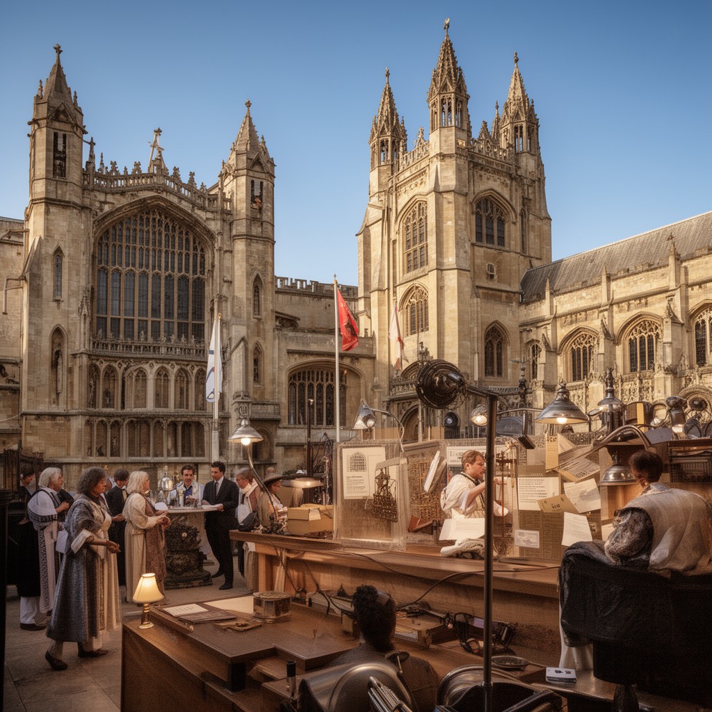 AI-generated illustration of Dean of Christ Church, Oxford