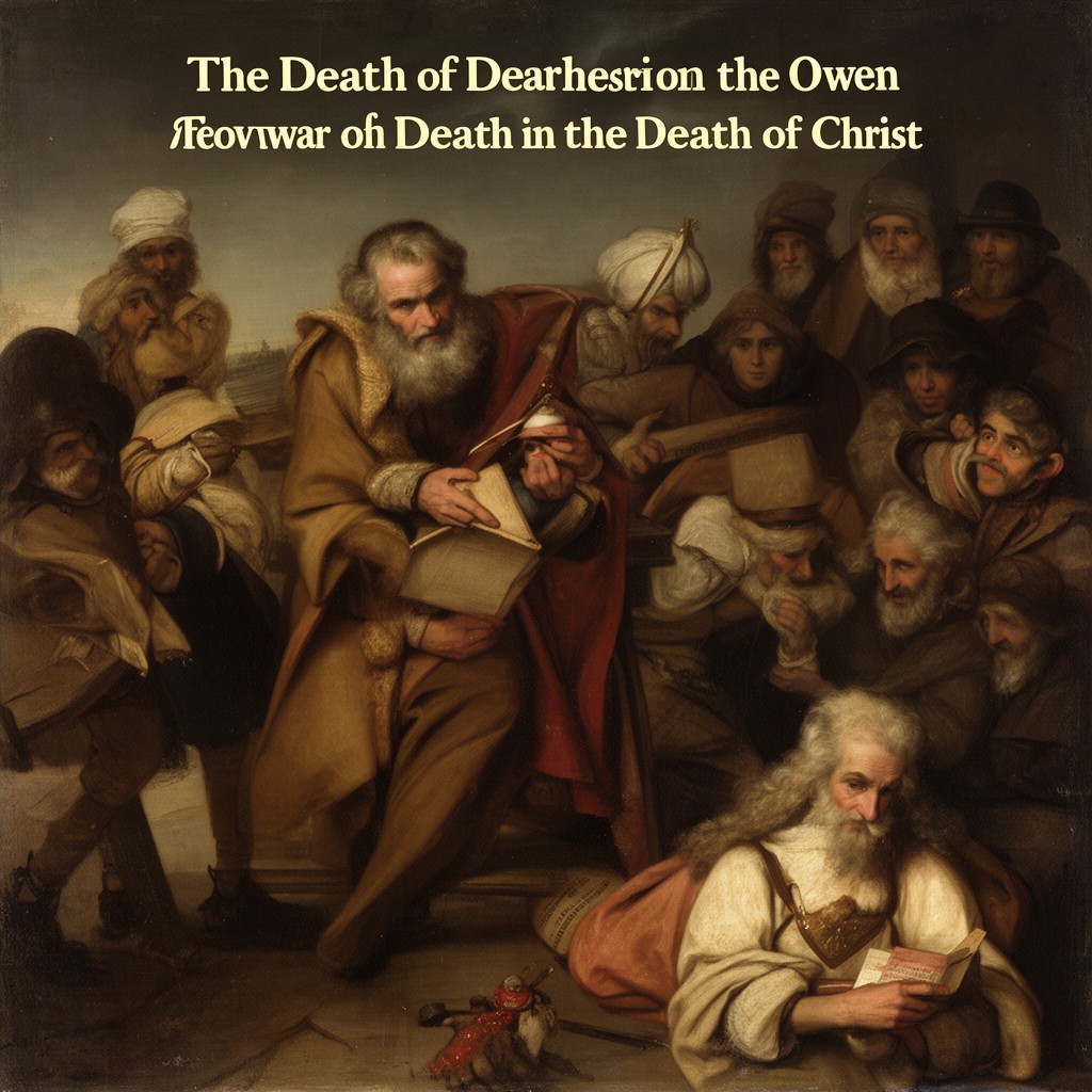 AI-generated illustration of The Death of Death in the Death of Christ