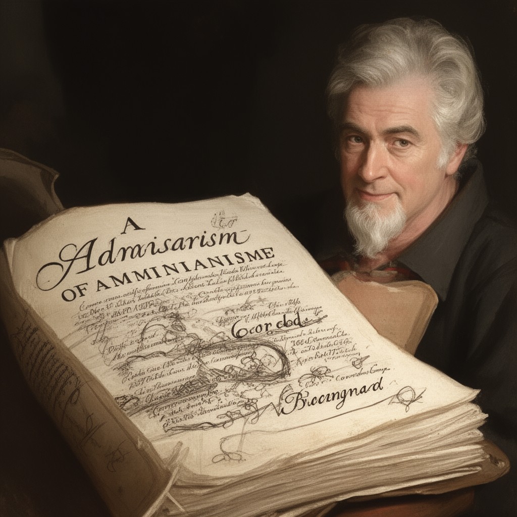 AI-generated illustration of A Display of Arminianism
