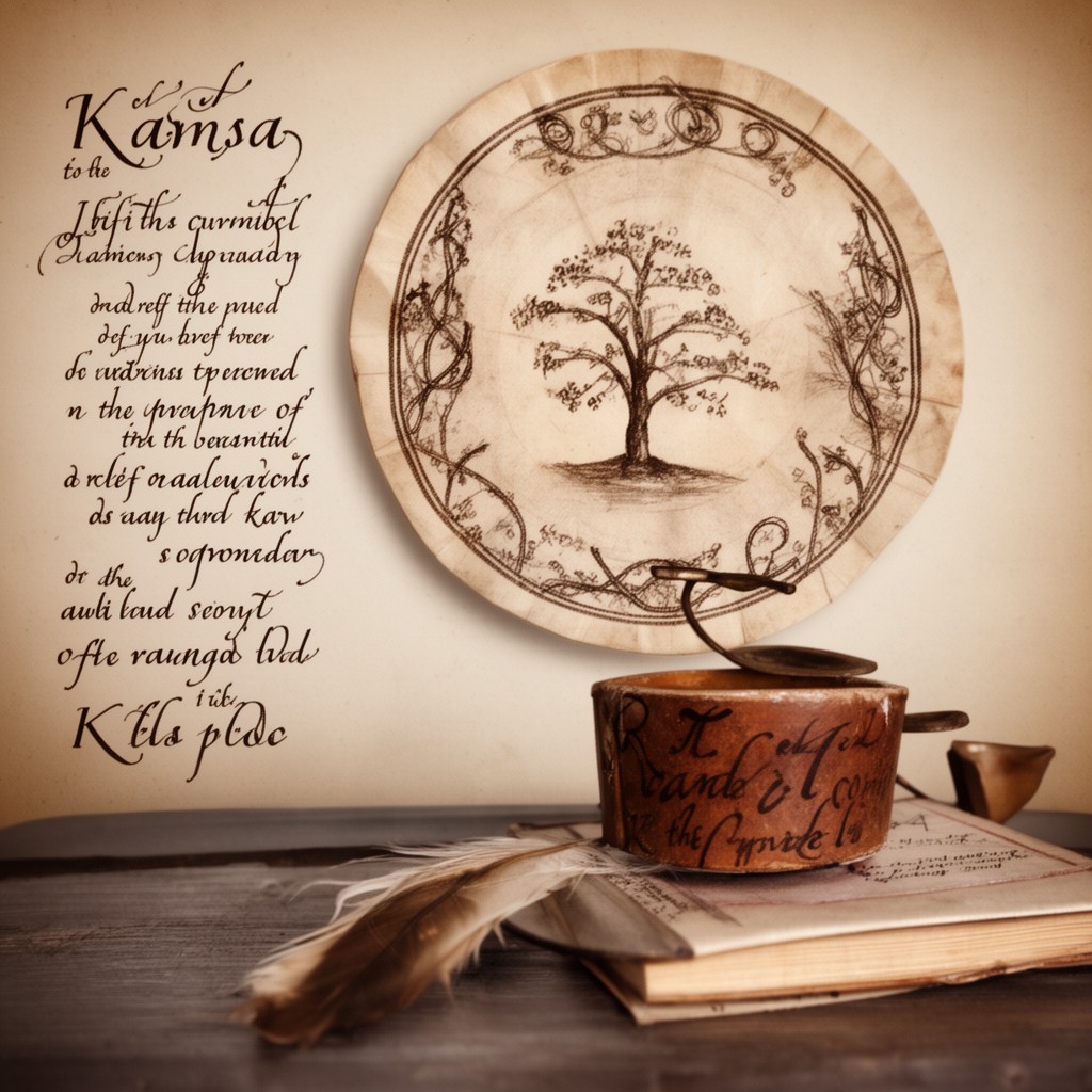 AI-generated illustration of Kansa language