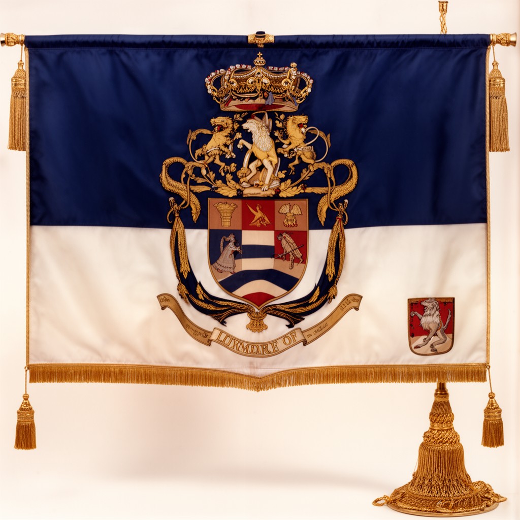 AI-generated illustration of Standard of the Grand Duke of Luxembourg