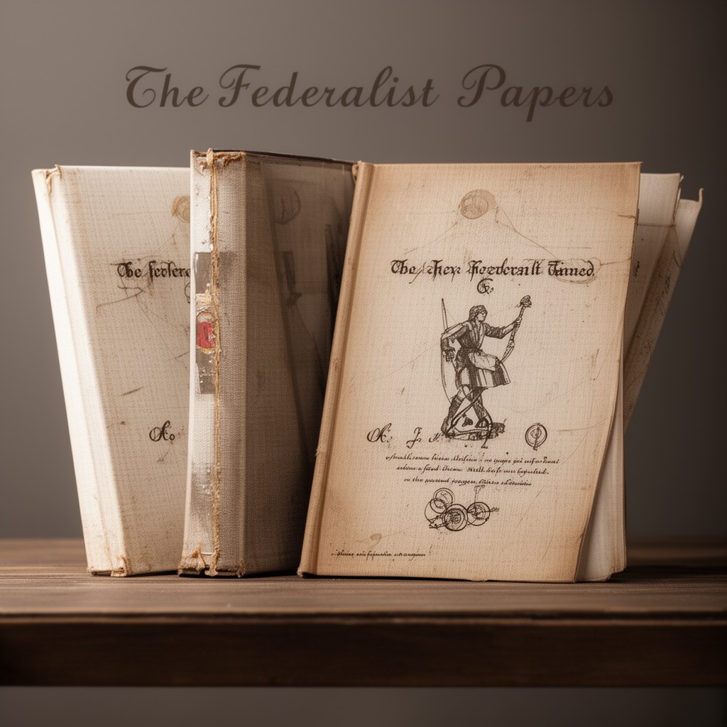 AI-generated illustration of The Federalist Papers