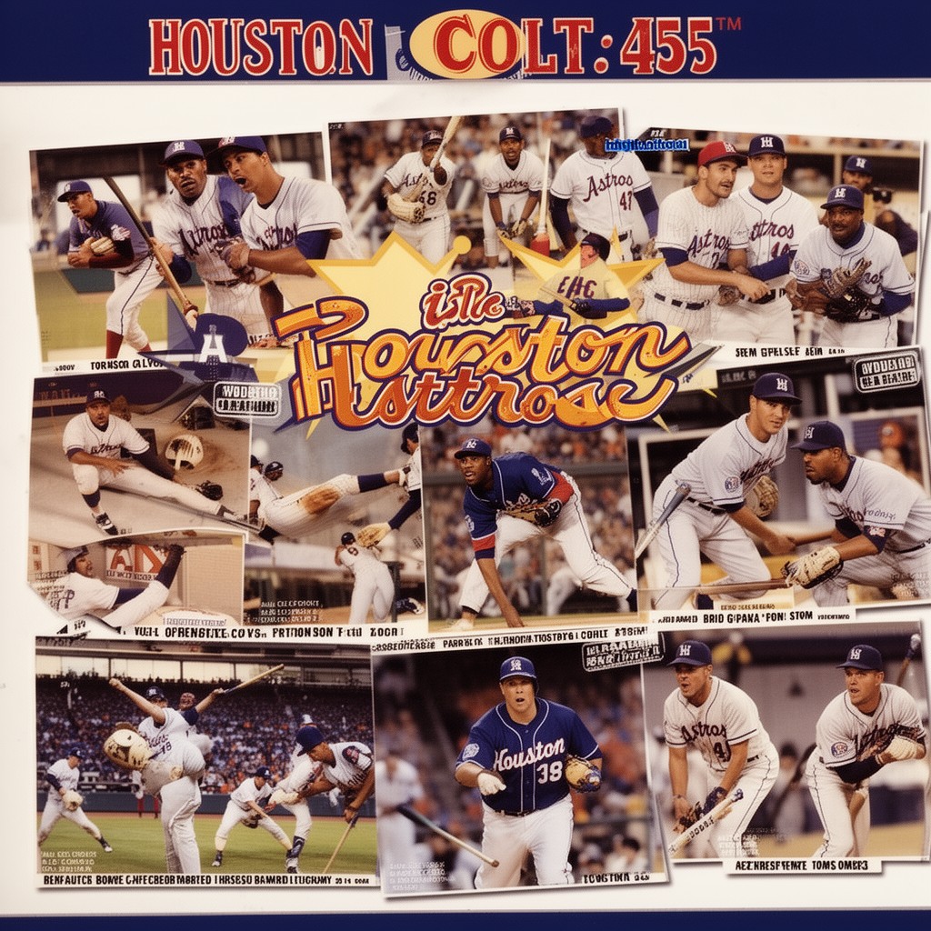 AI-generated illustration of Houston Colt .45s