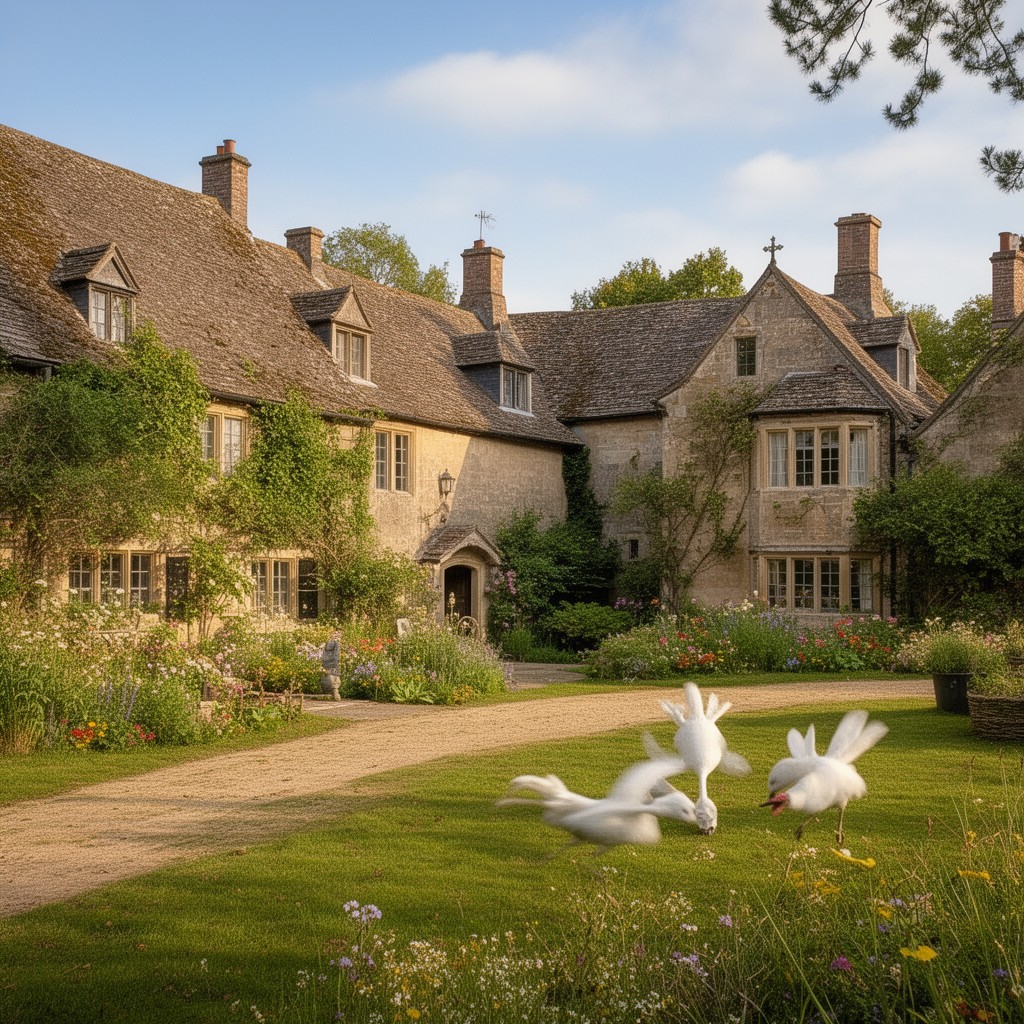 AI-generated illustration of Kelmscott