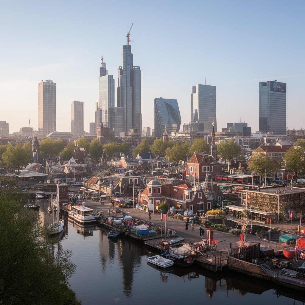 AI-generated illustration of Netherlands