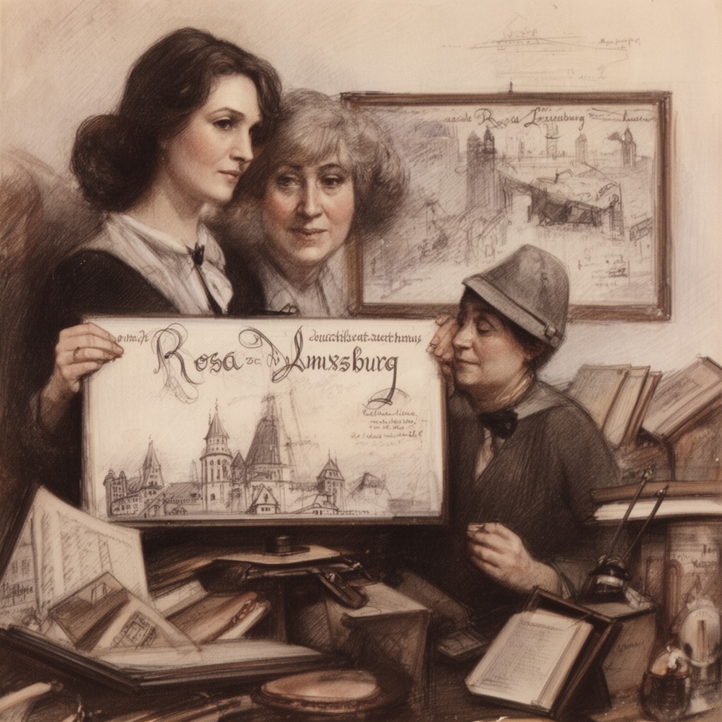 AI-generated illustration of Luxemburg