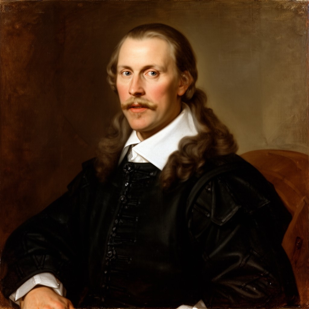 AI-generated illustration of Dirck van Bleyswijck