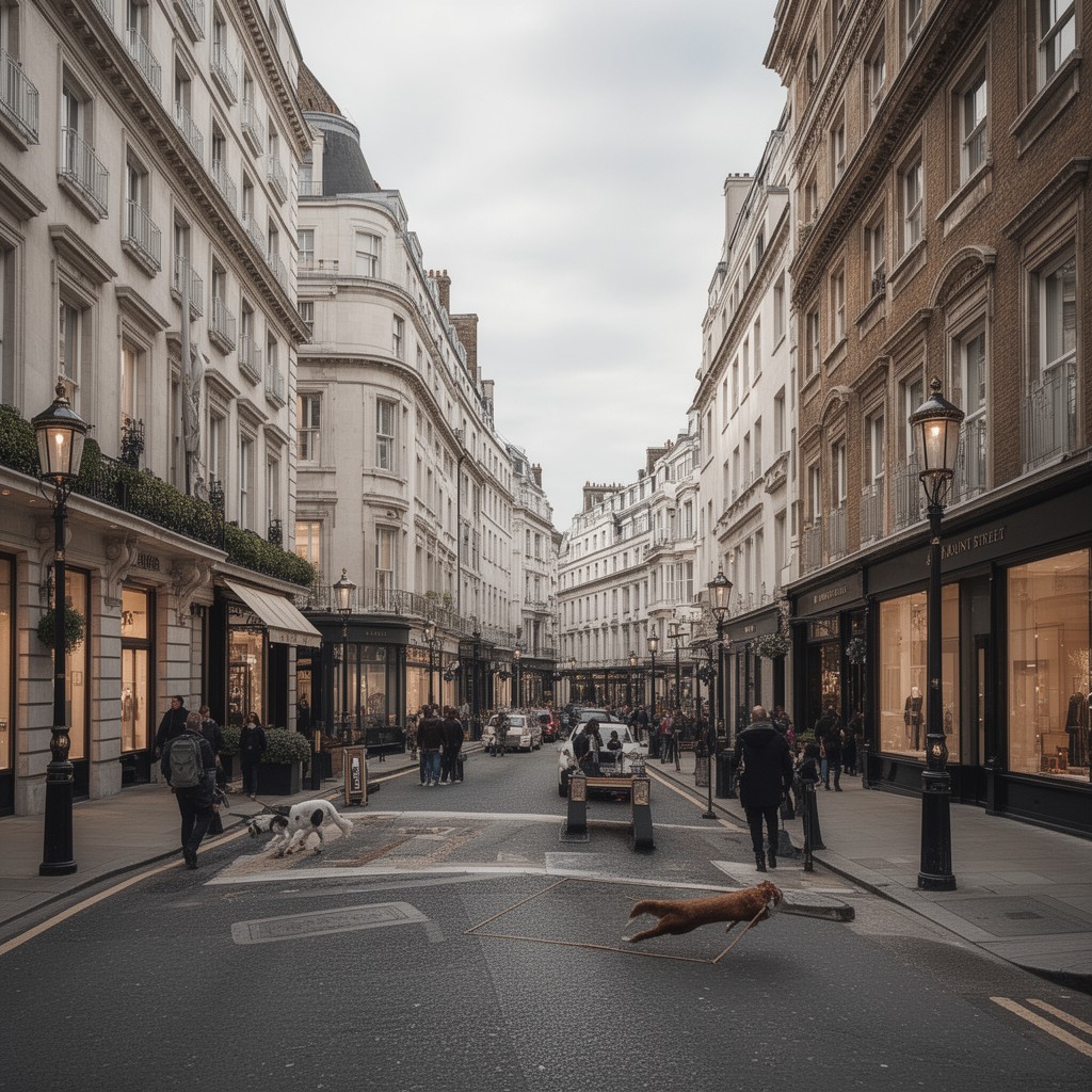 AI-generated illustration of Mount Street