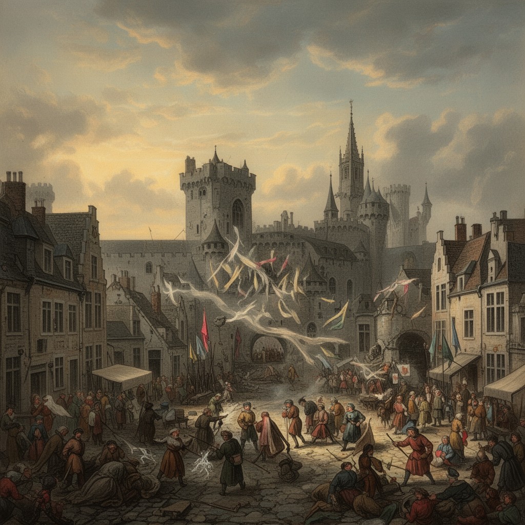 AI-generated illustration of Hainaut
