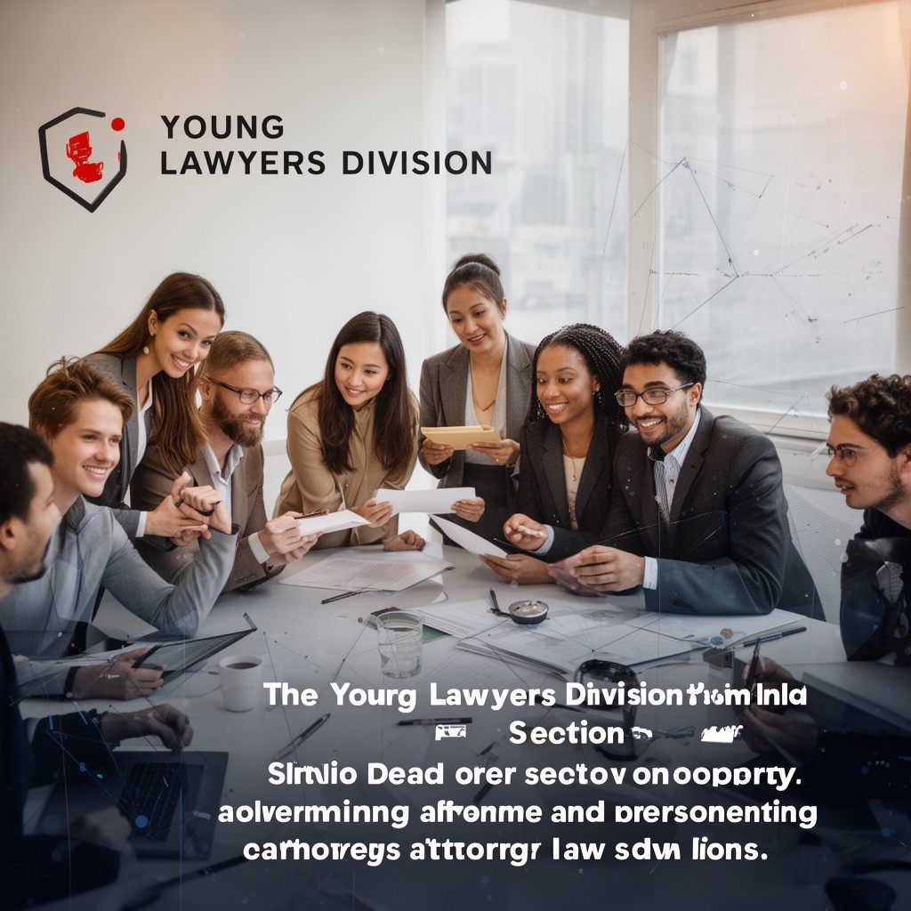 AI-generated illustration of Young Lawyers Division