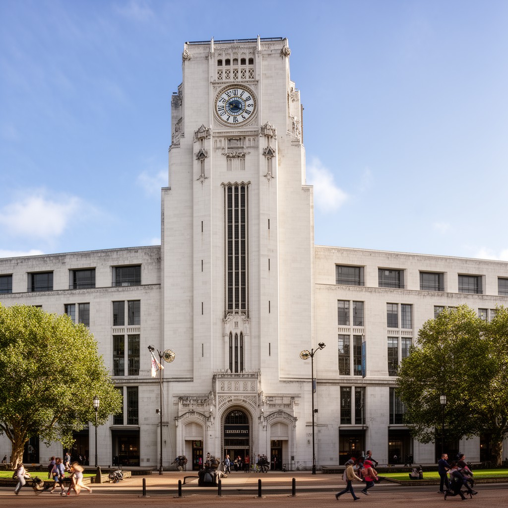 AI-generated illustration of Parkinson Building