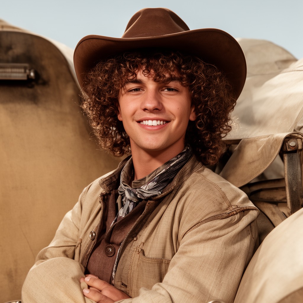 AI-generated illustration of Curly McLain