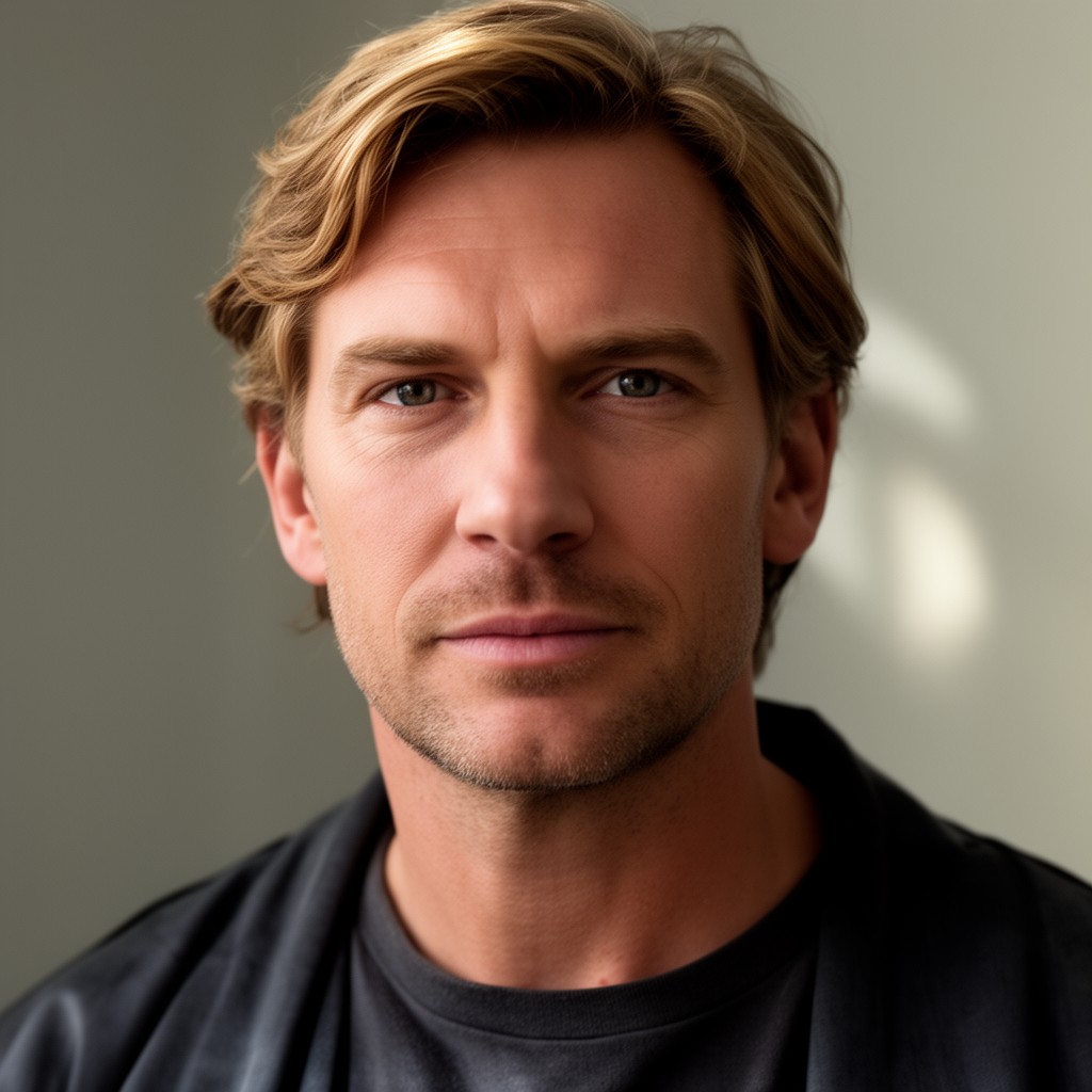 AI-generated illustration of Ewan McGregor