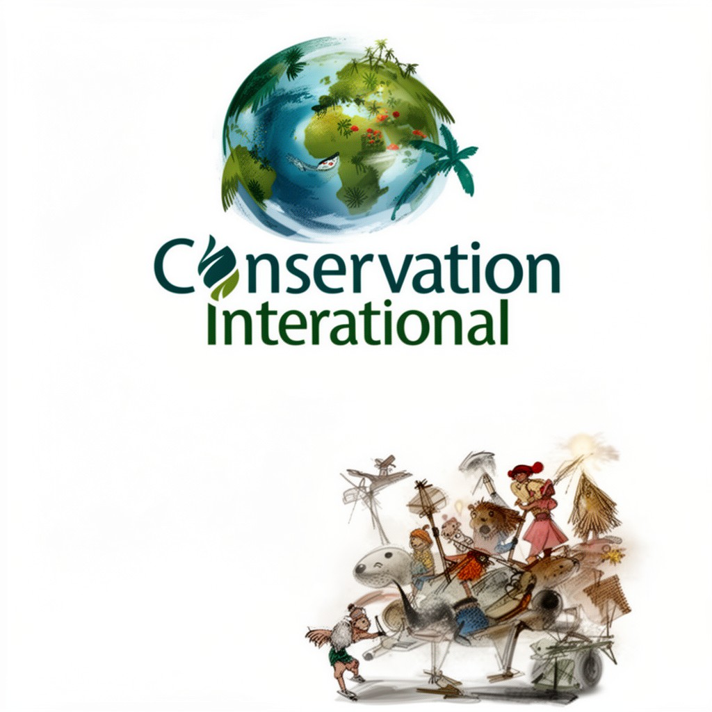 AI-generated illustration of Conservation International