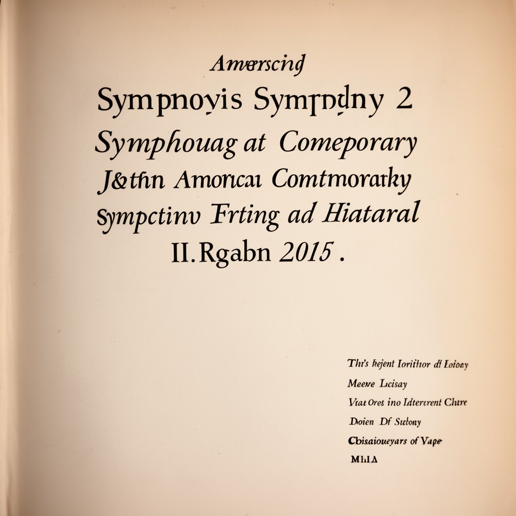 AI-generated illustration of Symphony No. 2