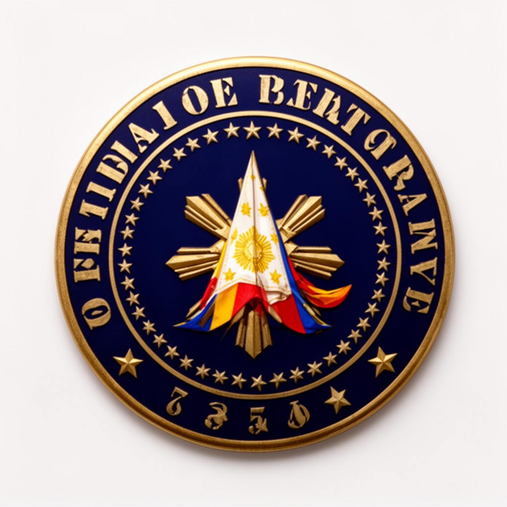 AI-generated illustration of Seal of the President of the Philippines