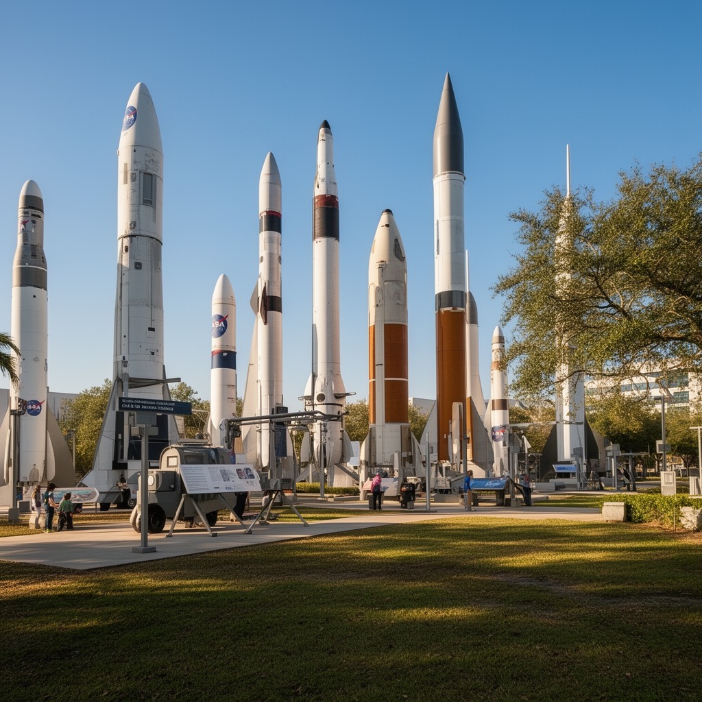 AI-generated illustration of Rocket Park