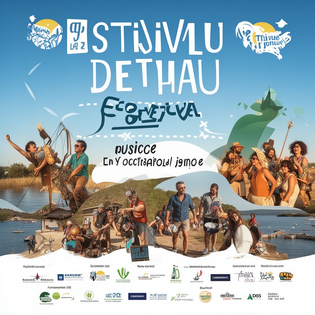 AI-generated illustration of Festival de Thau